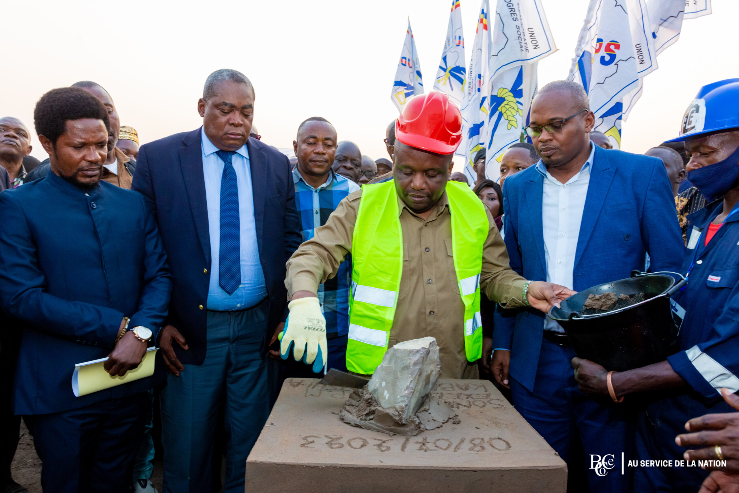 lancement des travaux de construction de la Cité de Ditekemena dans la Province du Kasaï Oriental